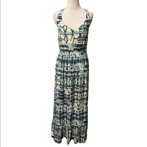 Nicole Miller strappy back maxi dress, fully lined, size 8